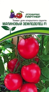 Томат Земледелец Малиновый Черри F1 0.05 г, Вкусовые качества отличные, консистенция очень приятная. Плоды сладкие, с лёгкой кислинкой. Томаты предназначены для свежего потребления, вяления; в технической спелости хороши для консервирования, Партнёр