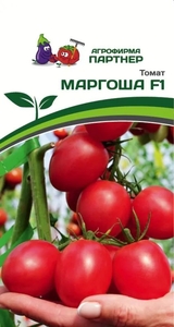 Томат Маргоша F1 10 шт, Для гибрида характерны великолепные вкусовые качества, насыщенный аромат. Томаты отлично подойдут для цельноплодного консервирования, вяления и потребления в свежем виде, Партнёр
